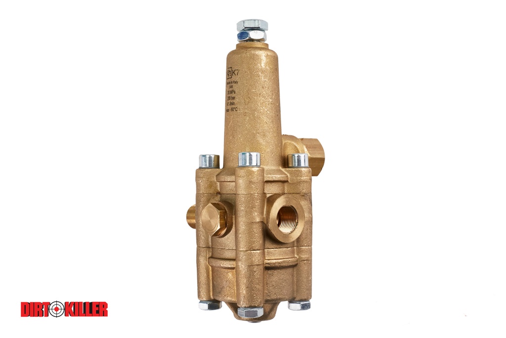 ufmウエダ× Catskill Research Inc. カンタータ2100 General Pump ZK7.3 Unloader with #2 orifice 6.6 - 10.8 GPM